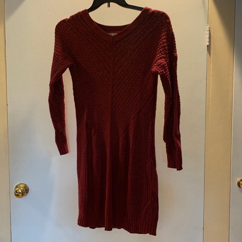 Pink Rose, S, knit dress